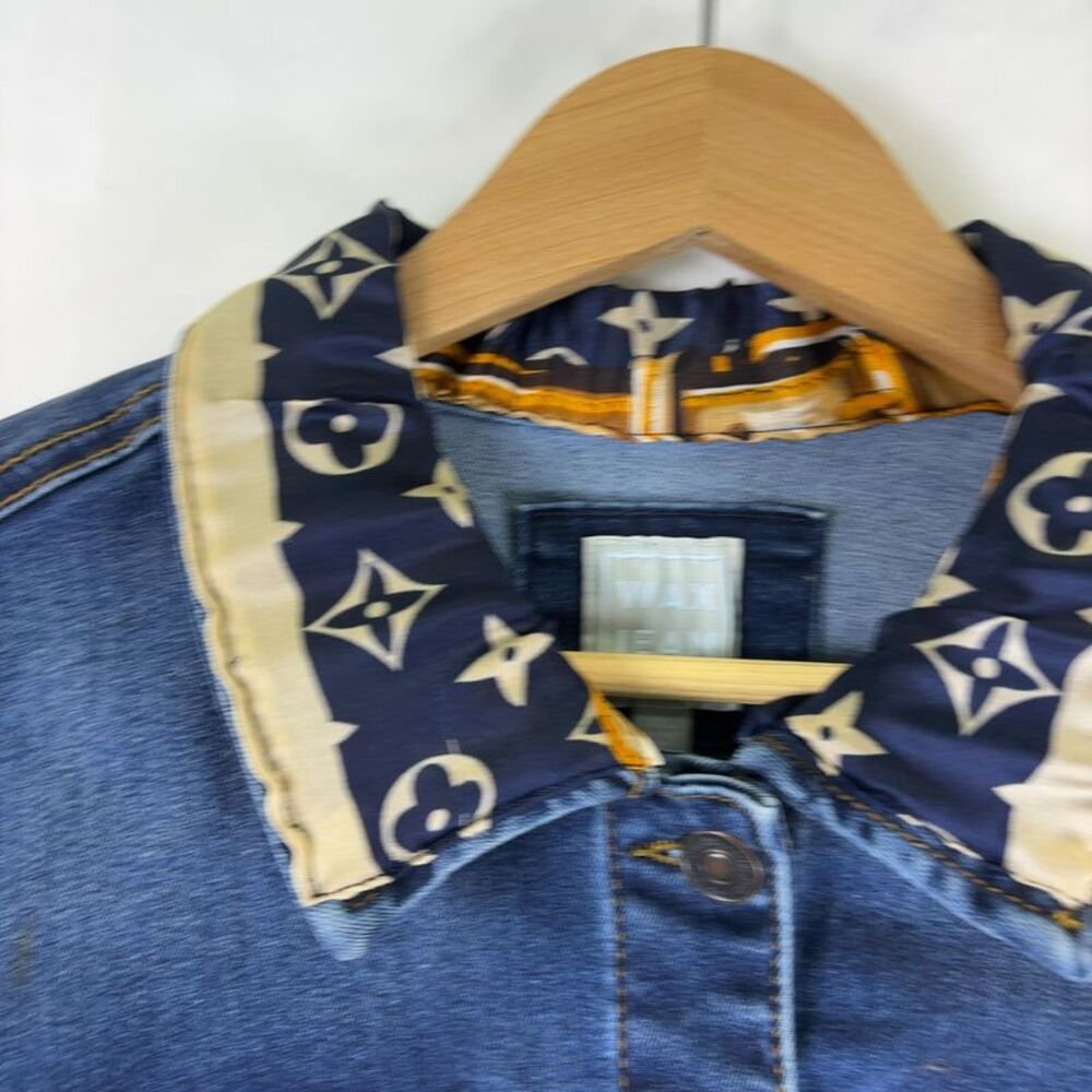 Custom Denim Couture Jacket , Jacket Featuring Mo… - image 4